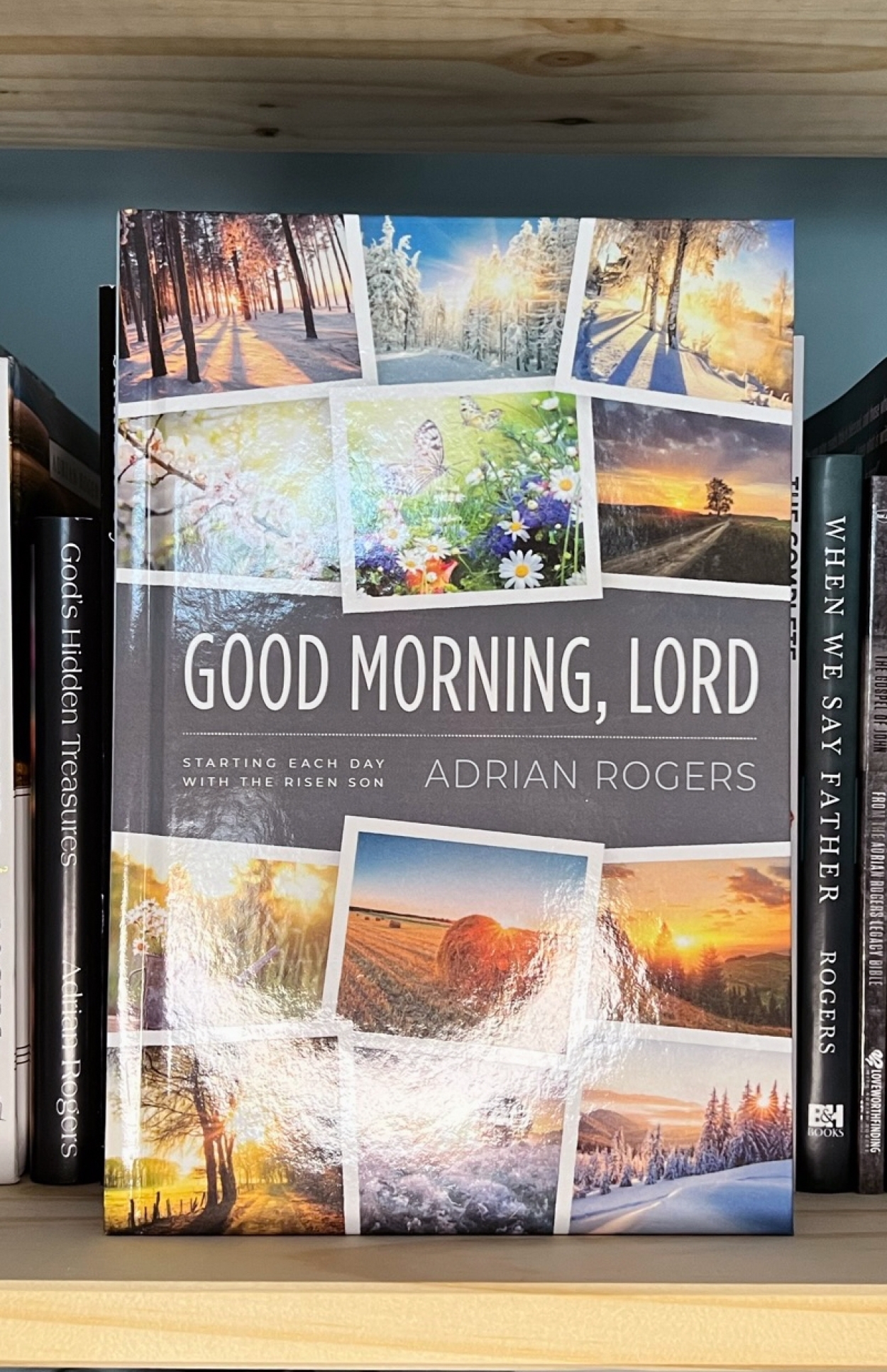 B133 good morning lord journal BOOKSHELF